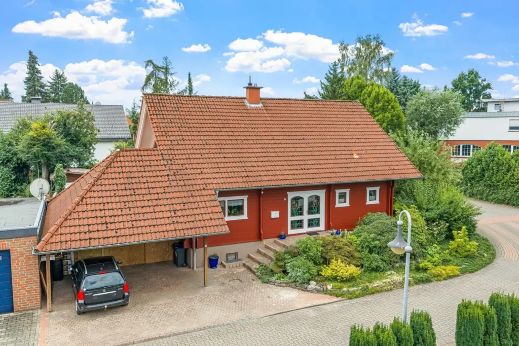 Vollholz Wohnblockhaus mit Wintergarten – Bild 3